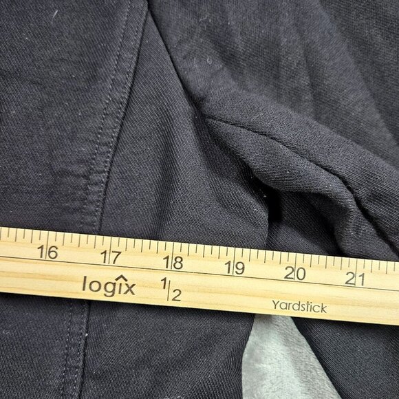 Talbots Blazer Womens 14 Black Military Stretch White Trim Preppy Jacket - Picture 11 of 12